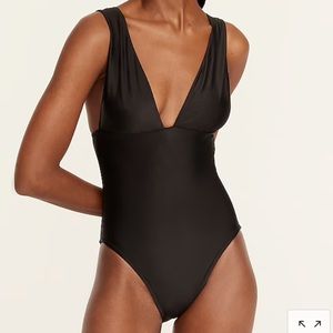 J. Crew teal swim one piece